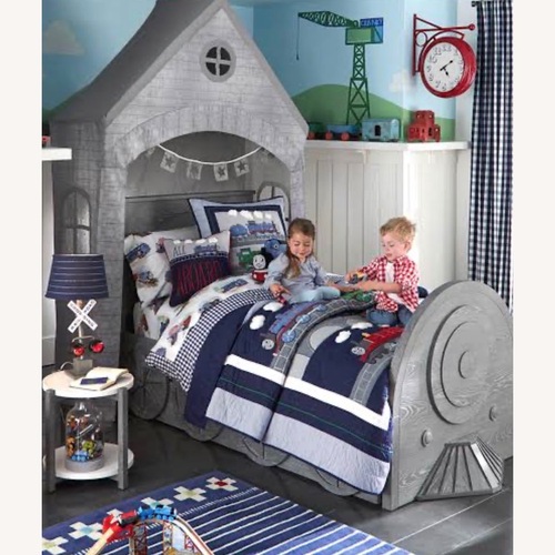 Used Pottery Barn Kids Train Bed for sale on AptDeco