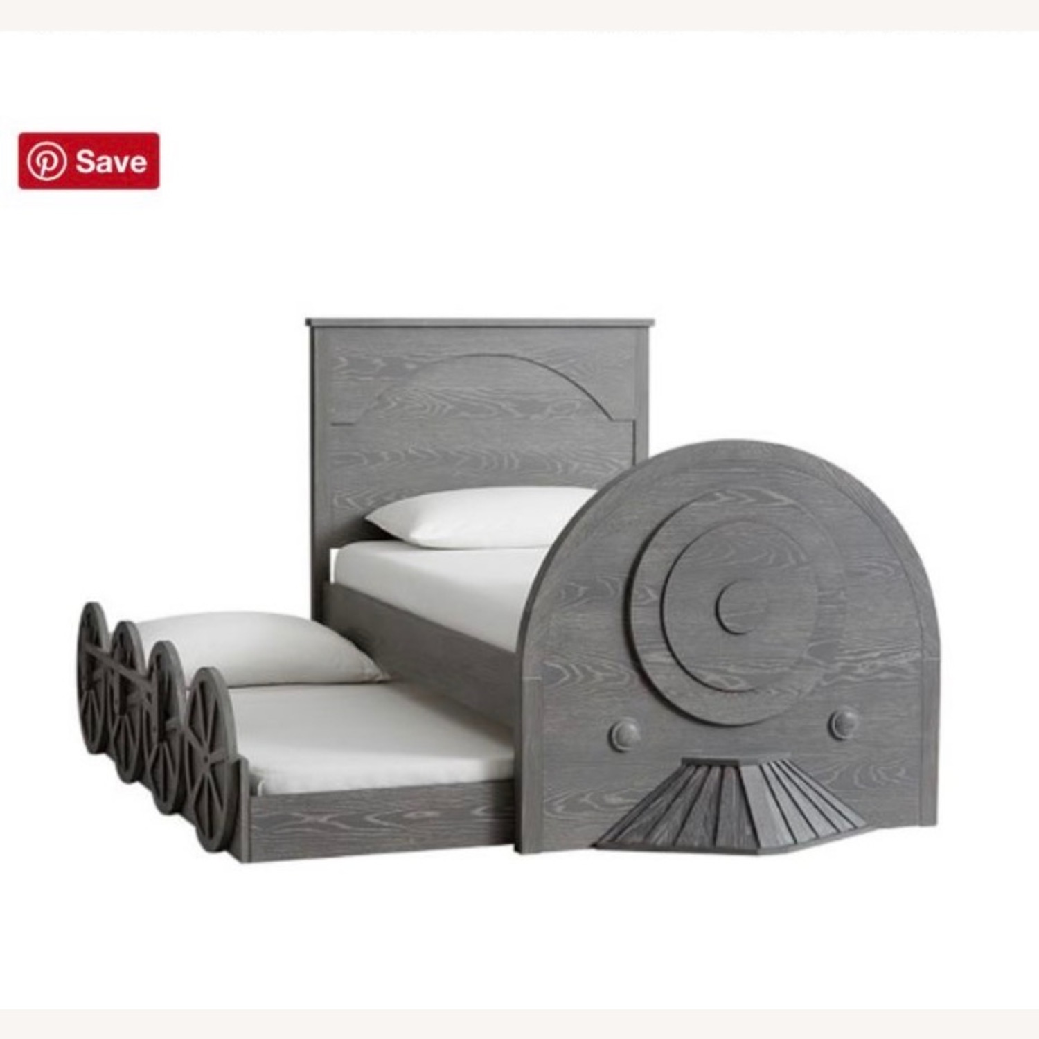 Pottery Barn Kids Train Bed - image-2