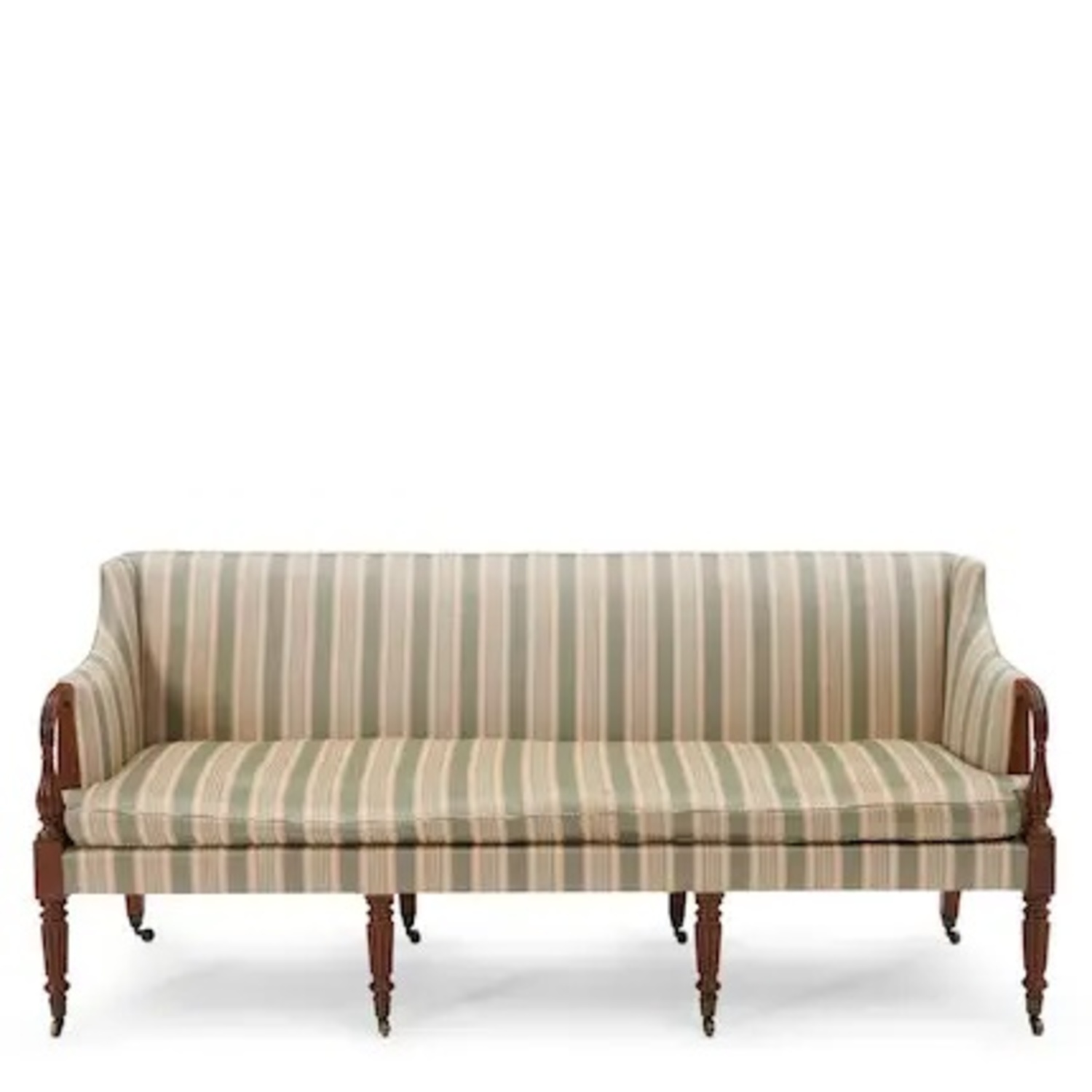 Ethan Allen multi-striped Sofa - image-6