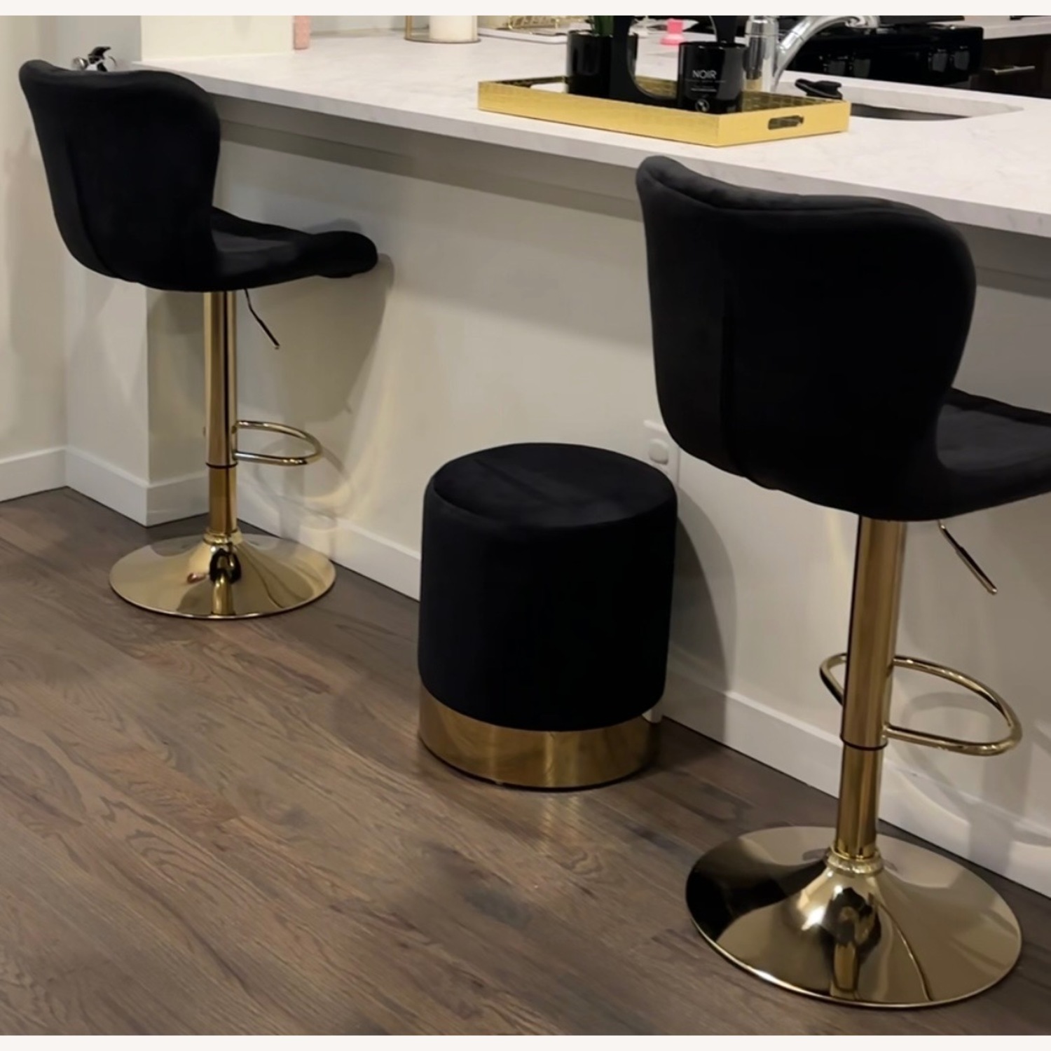 Bar Stools and Footrest - image-5
