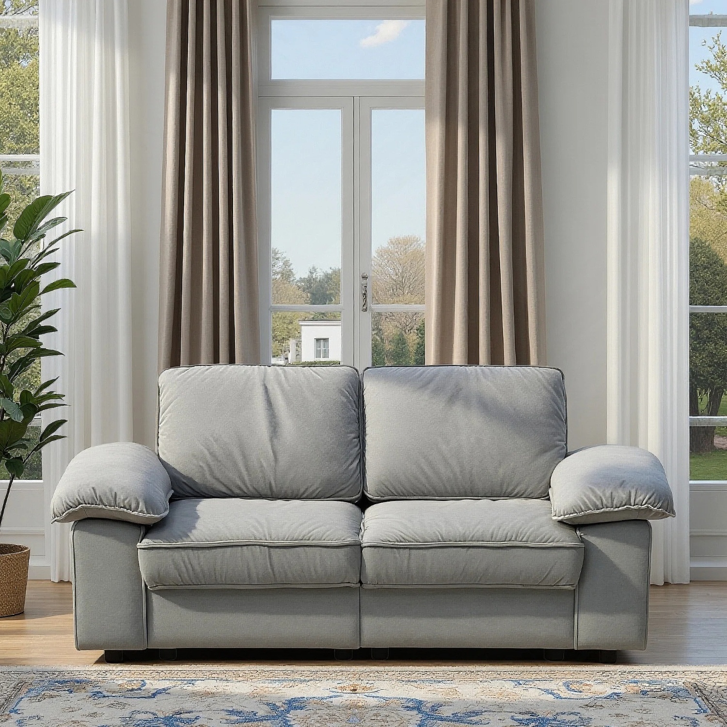 2 Seater Sofa with USB/C Charging Port - image-5