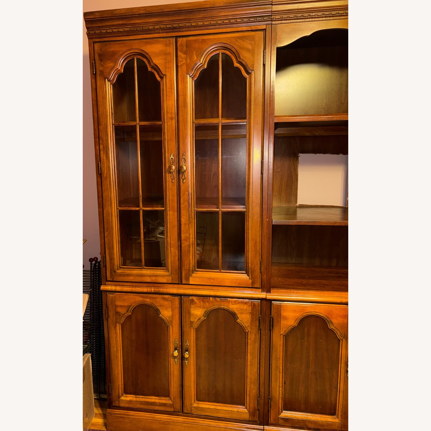 Hooker Furniture Corporation Dark Brown Wall Unit - image-5