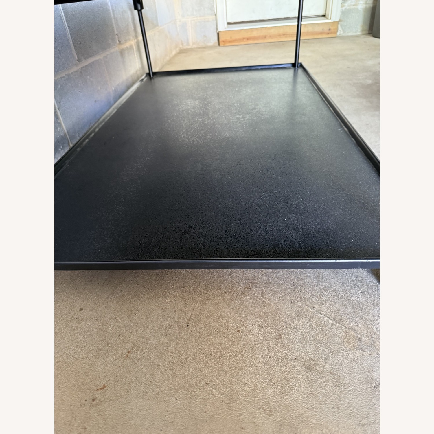 Restoration Hardware 20th C. European Factory Metal Coffee Table - image-3