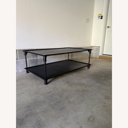 Used Restoration Hardware 20th C. European Factory Metal Coffee Table for sale on AptDeco