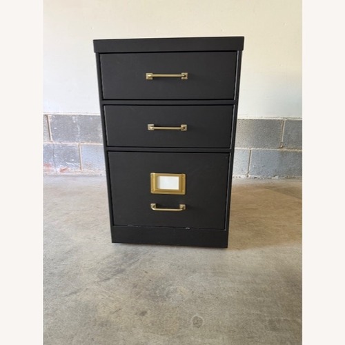 Used Restoration Hardware 1940s Grey Industrial Modular Office File Cabinet for sale on AptDeco
