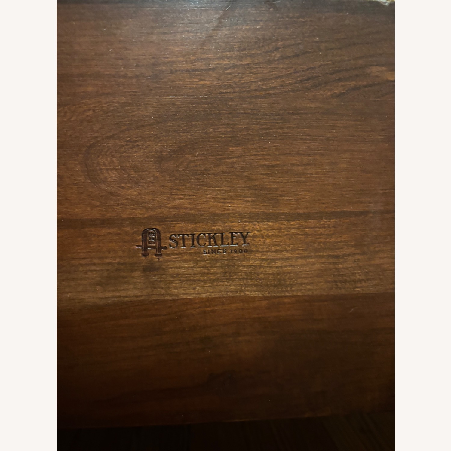Authentic Stickley King Size Leopold’s Tufted Bed Solid Cherry - image-4