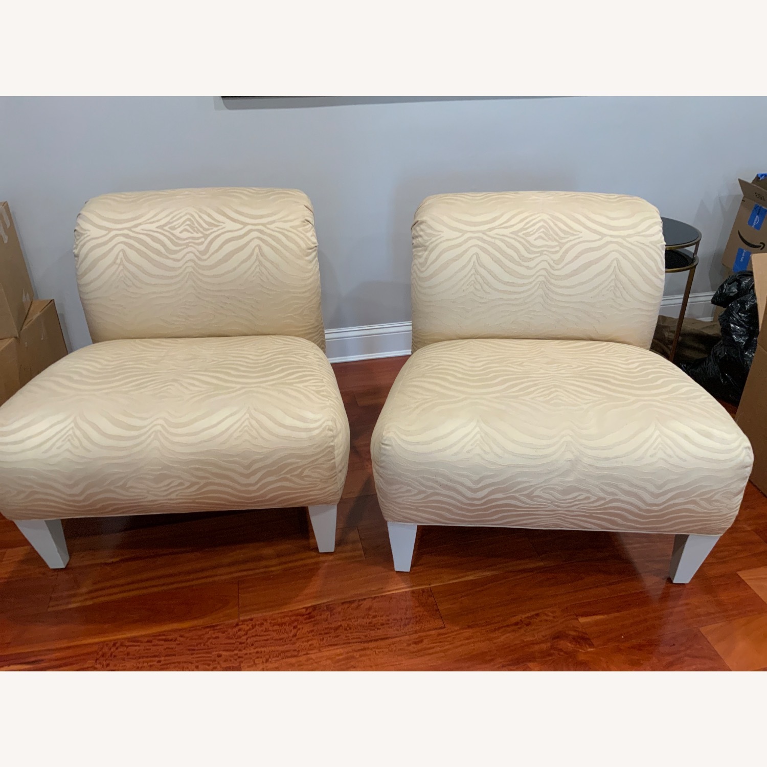 Fabric Accent Chair - image-1
