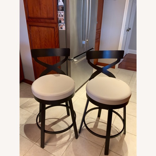 Used Beautiful Padded Stools for sale on AptDeco