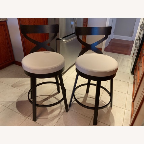 Used Beautiful Padded Stools for sale on AptDeco