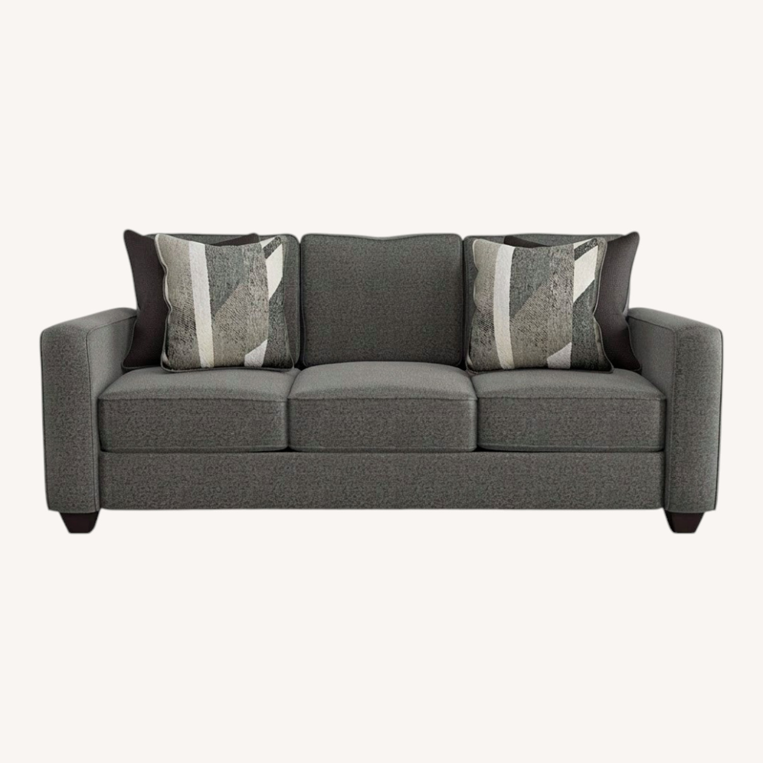 Rooms To Go Ridgewater Dark Gray Fabric Sleeper Sofa - image-0