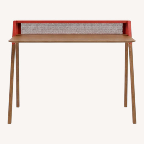 Used Blu Dot Wood Veneer Can’t Desk for sale on AptDeco