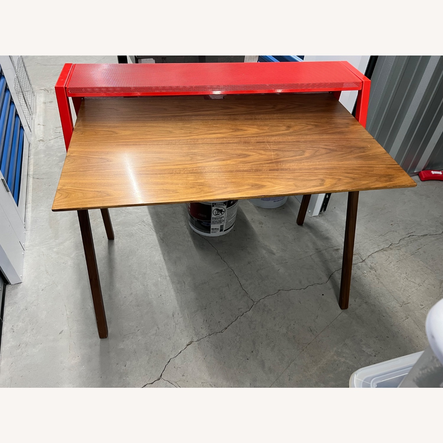 Blu Dot Wood Veneer Can’t Desk - image-1