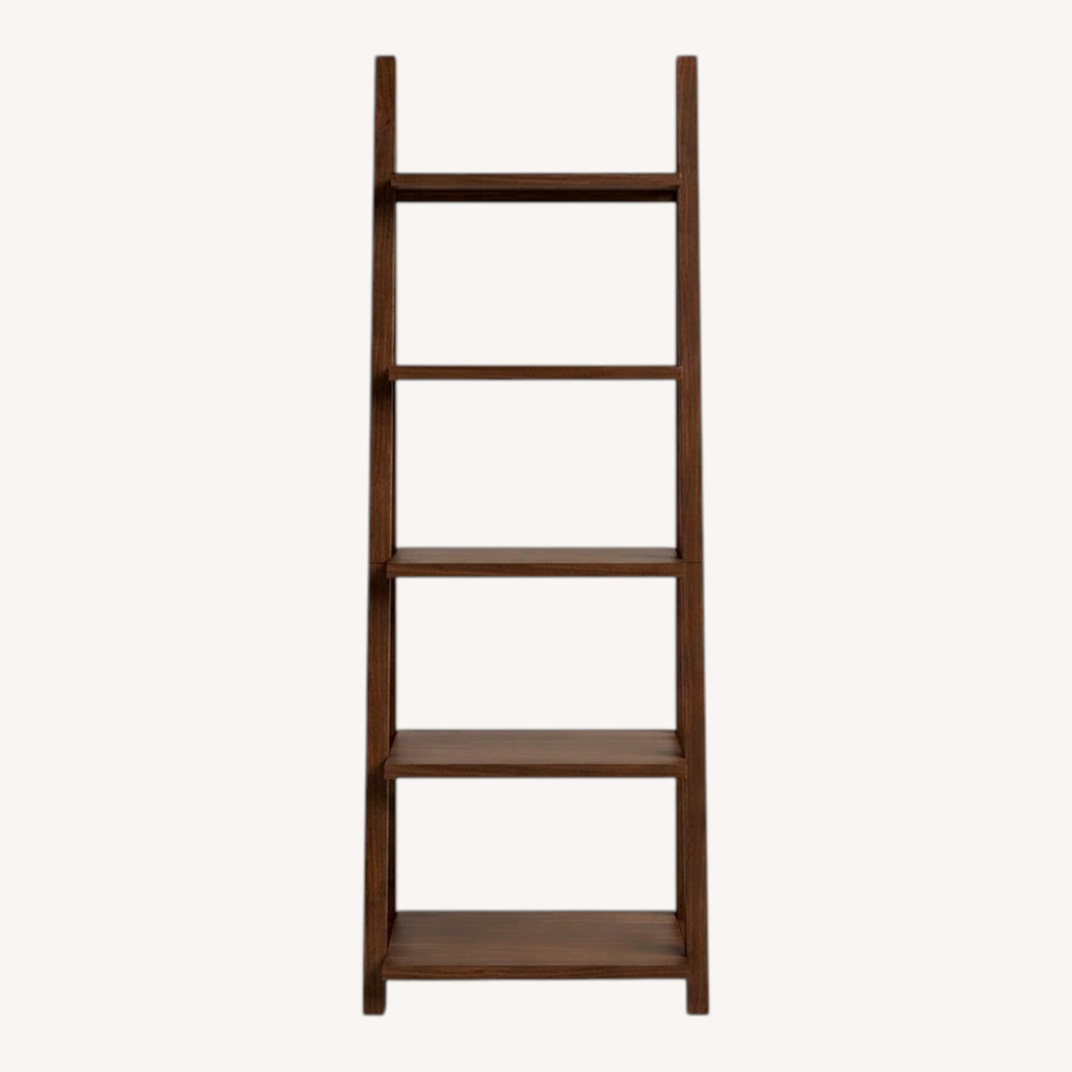 Bayside Furnishings Dark Brown Wood Bookcase - image-0