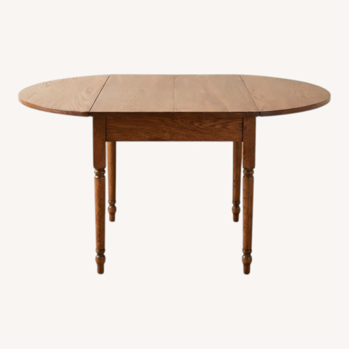 Used Vintage/Antique Finds Solid Oak Dining Table for sale on AptDeco