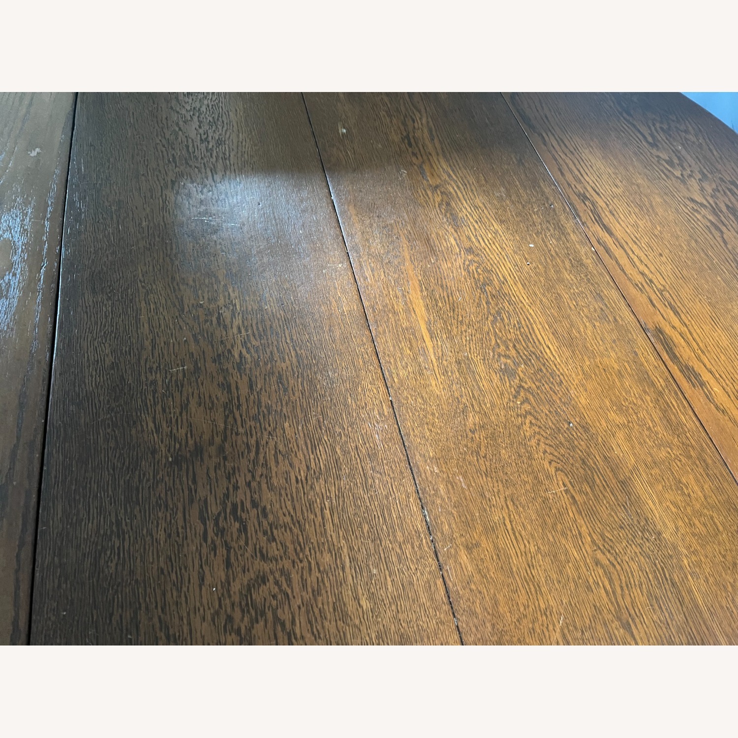 Vintage/Antique Finds Solid Oak Dining Table - image-6