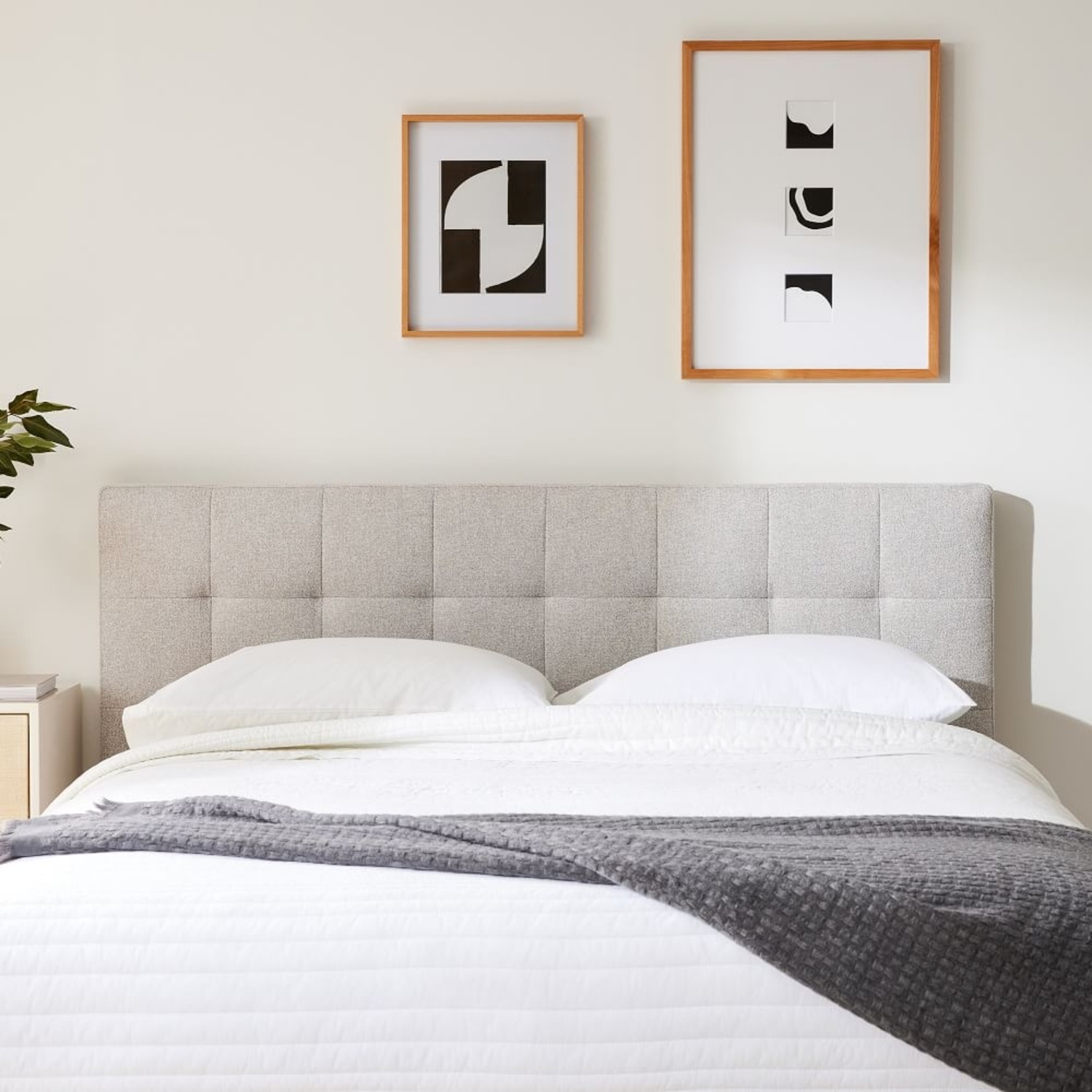 West Elm Mid-Century Queen Bed + Headboard - image-4