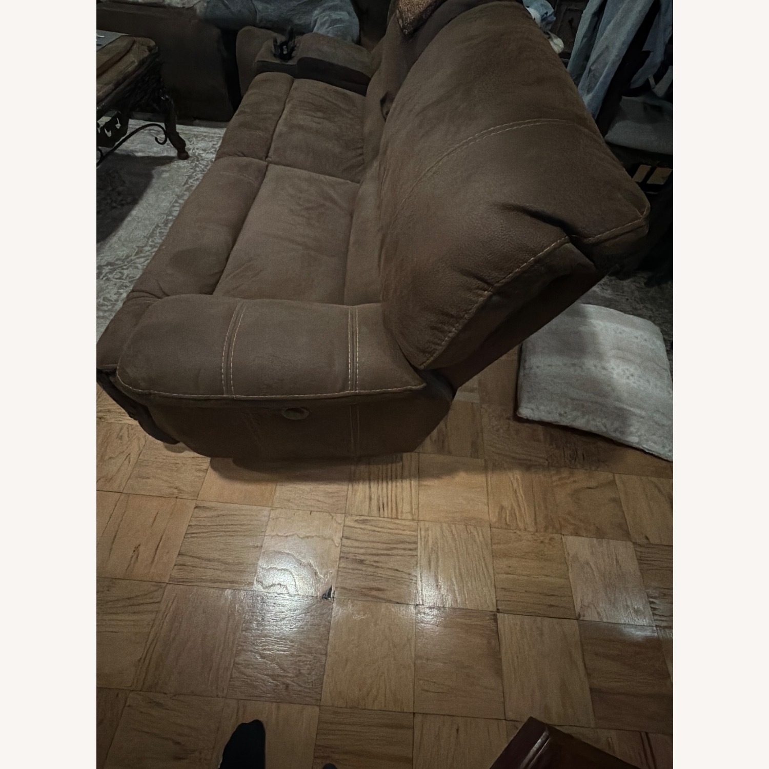 Raymour & Flanigan Dark Brown 3+ Piece Sectional - image-3