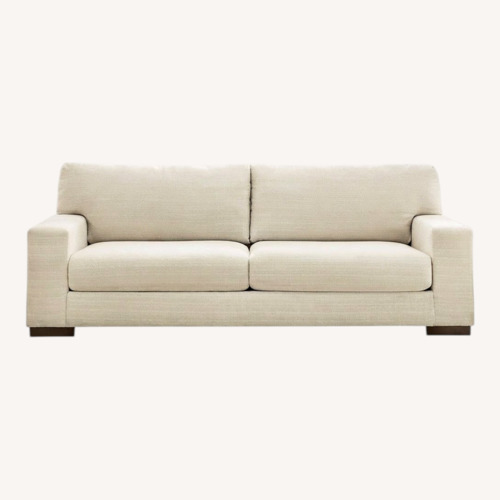 Used Ashley Furniture Maggie Natural Fabric 3+ Seater Sofa for sale on AptDeco