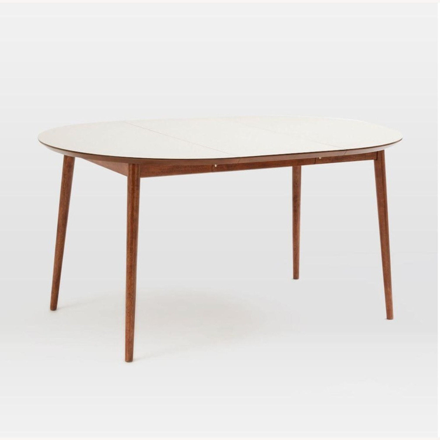West Elm Expandable Mid-Century Dining Table - image-2