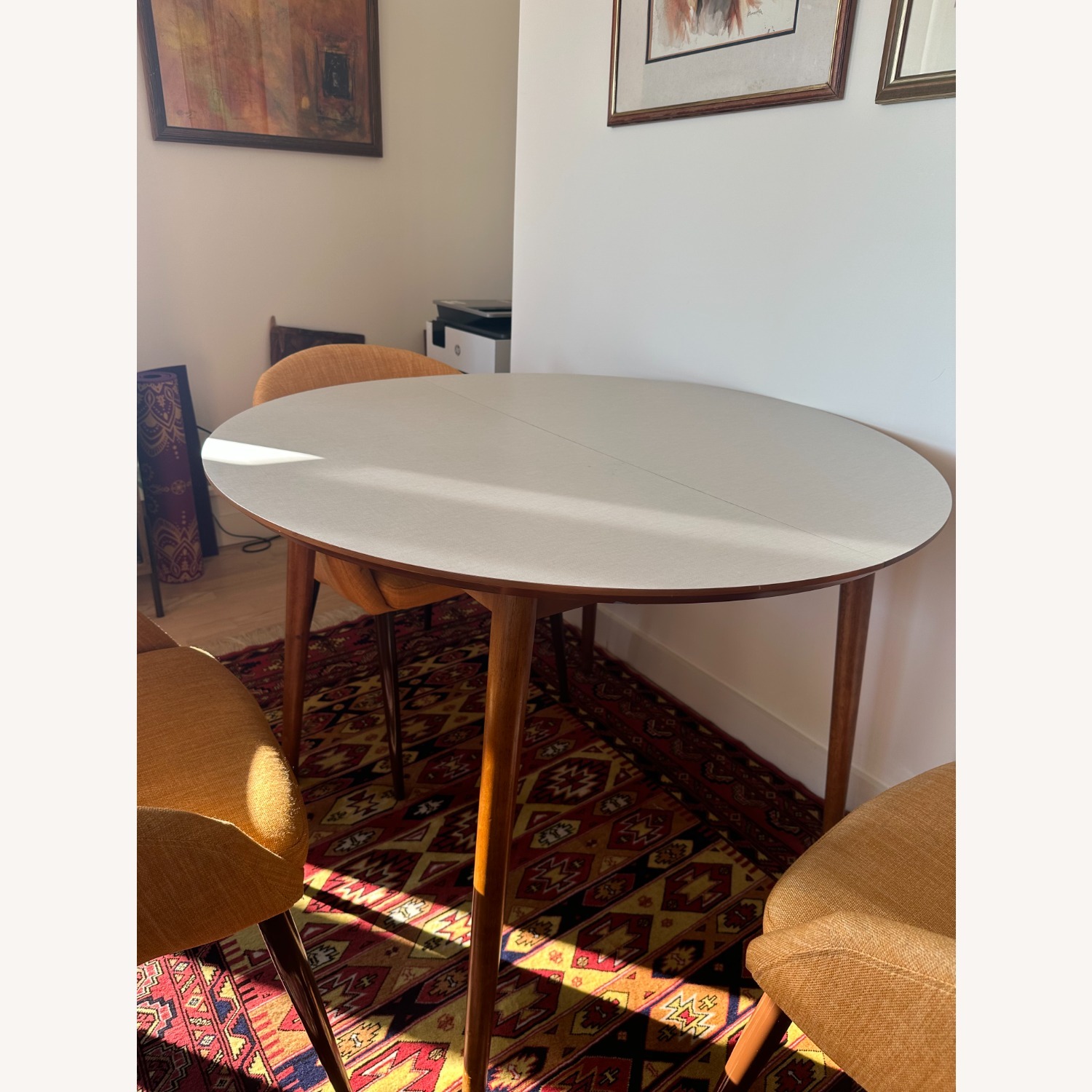 West Elm Expandable Mid-Century Dining Table - image-0