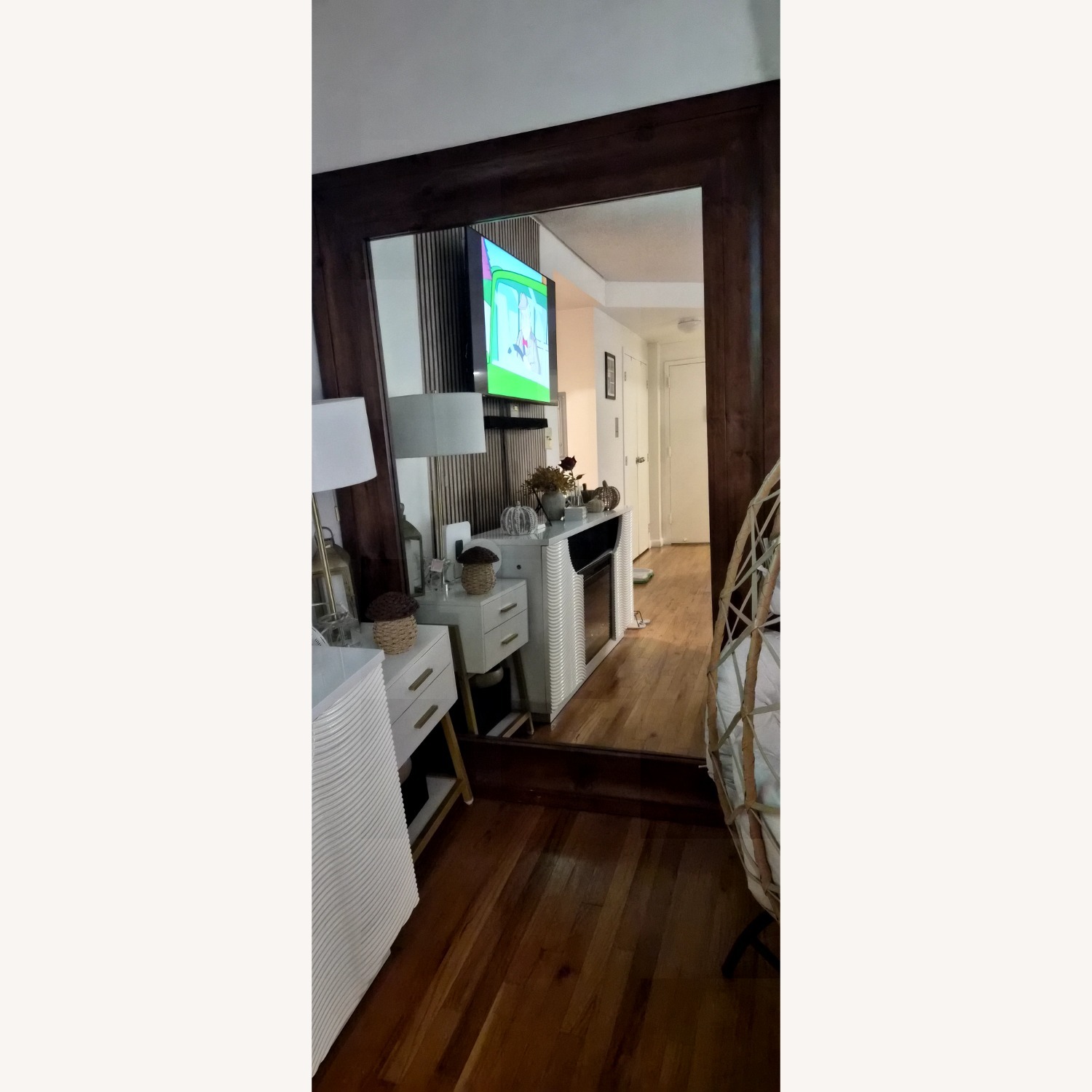 Large Vintage Mirror - image-1