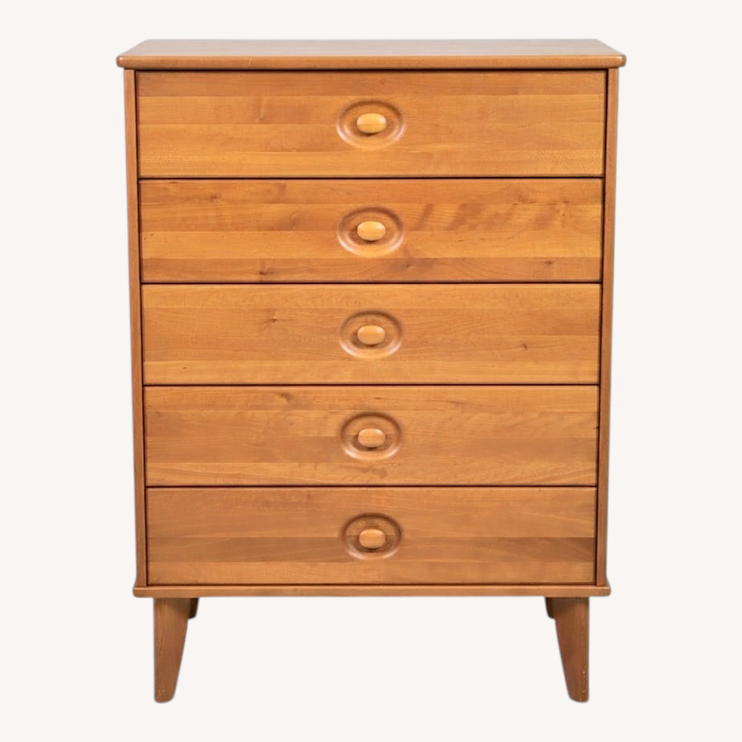 Vintage Danish Modern Five-Drawer Dresser by Tørring - image-0