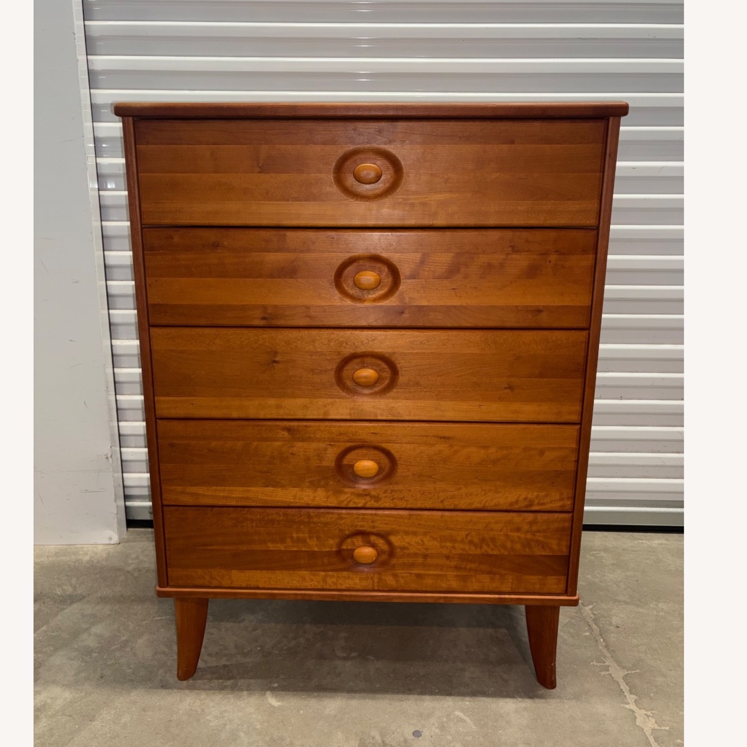 Vintage Danish Modern Five-Drawer Dresser by Tørring - image-13