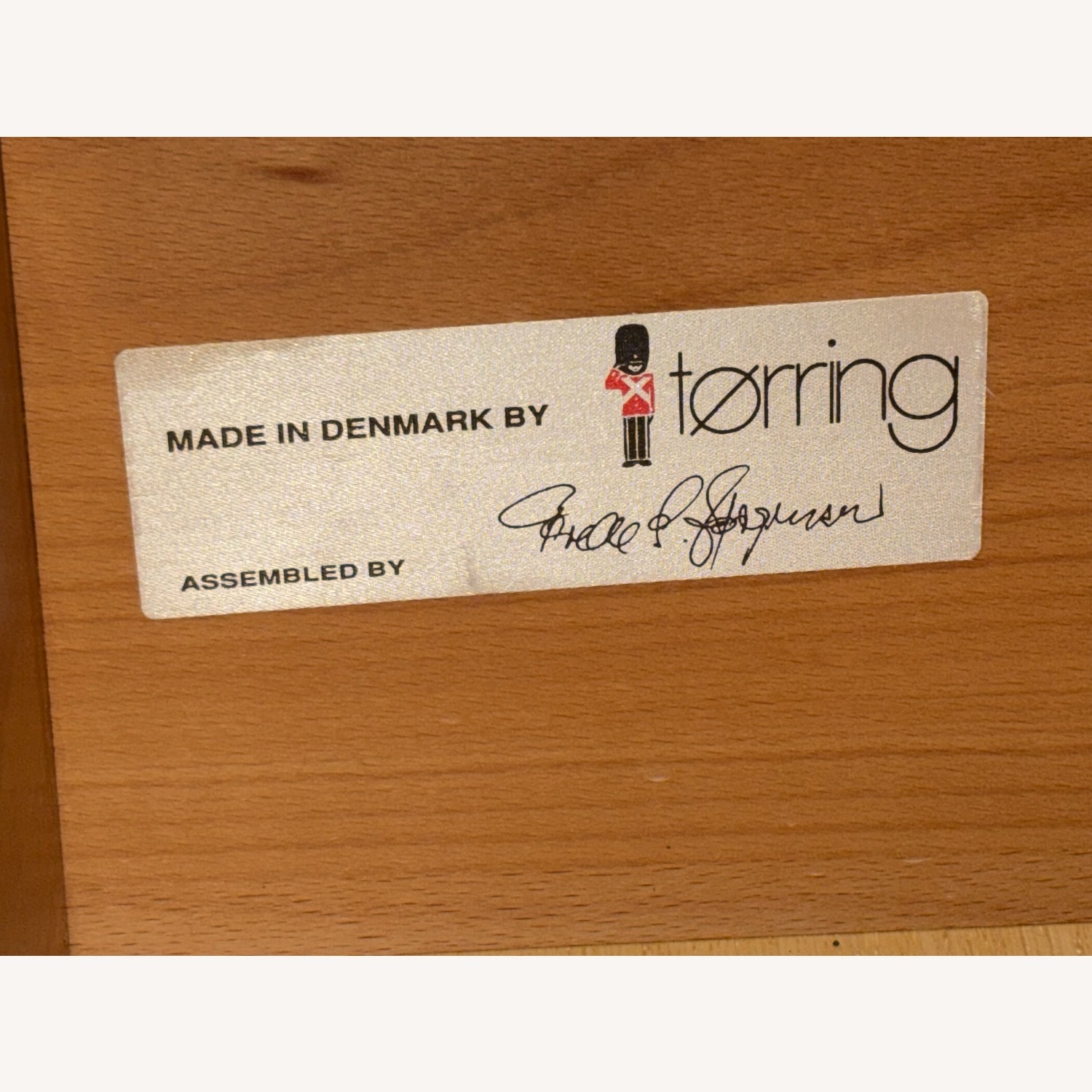 Vintage Danish Modern Five-Drawer Dresser by Tørring - image-3