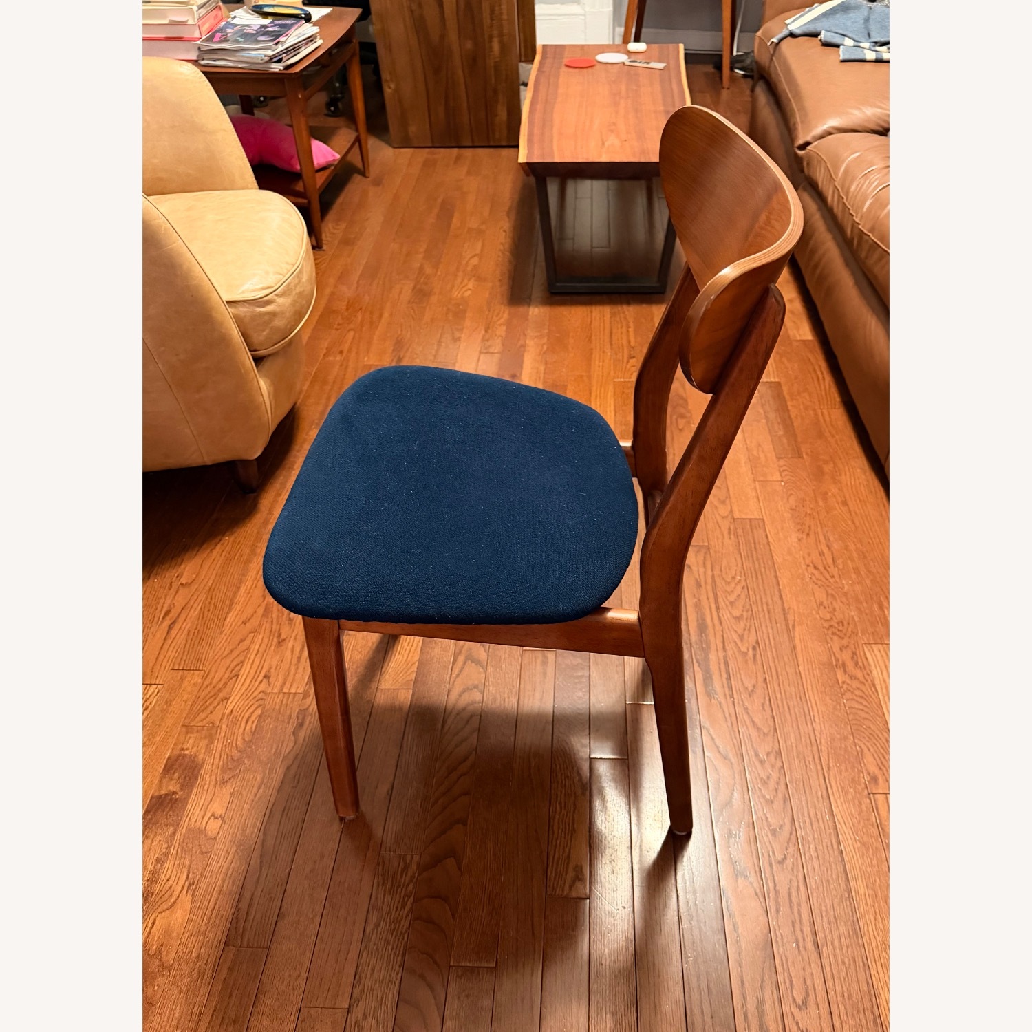 West Elm Classic Cafe Upholstered Dining Chair - image-5