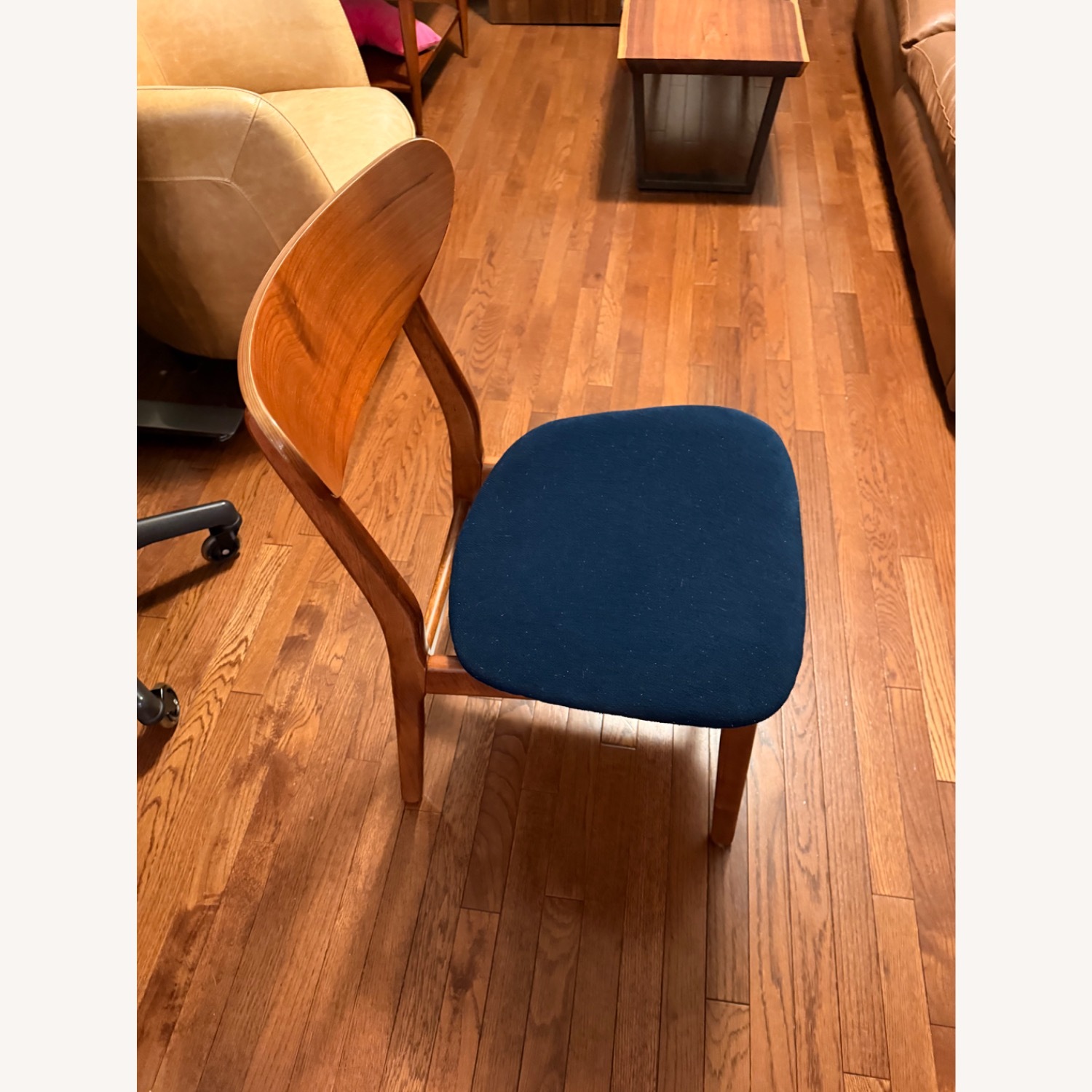 West Elm Classic Cafe Upholstered Dining Chair - image-4