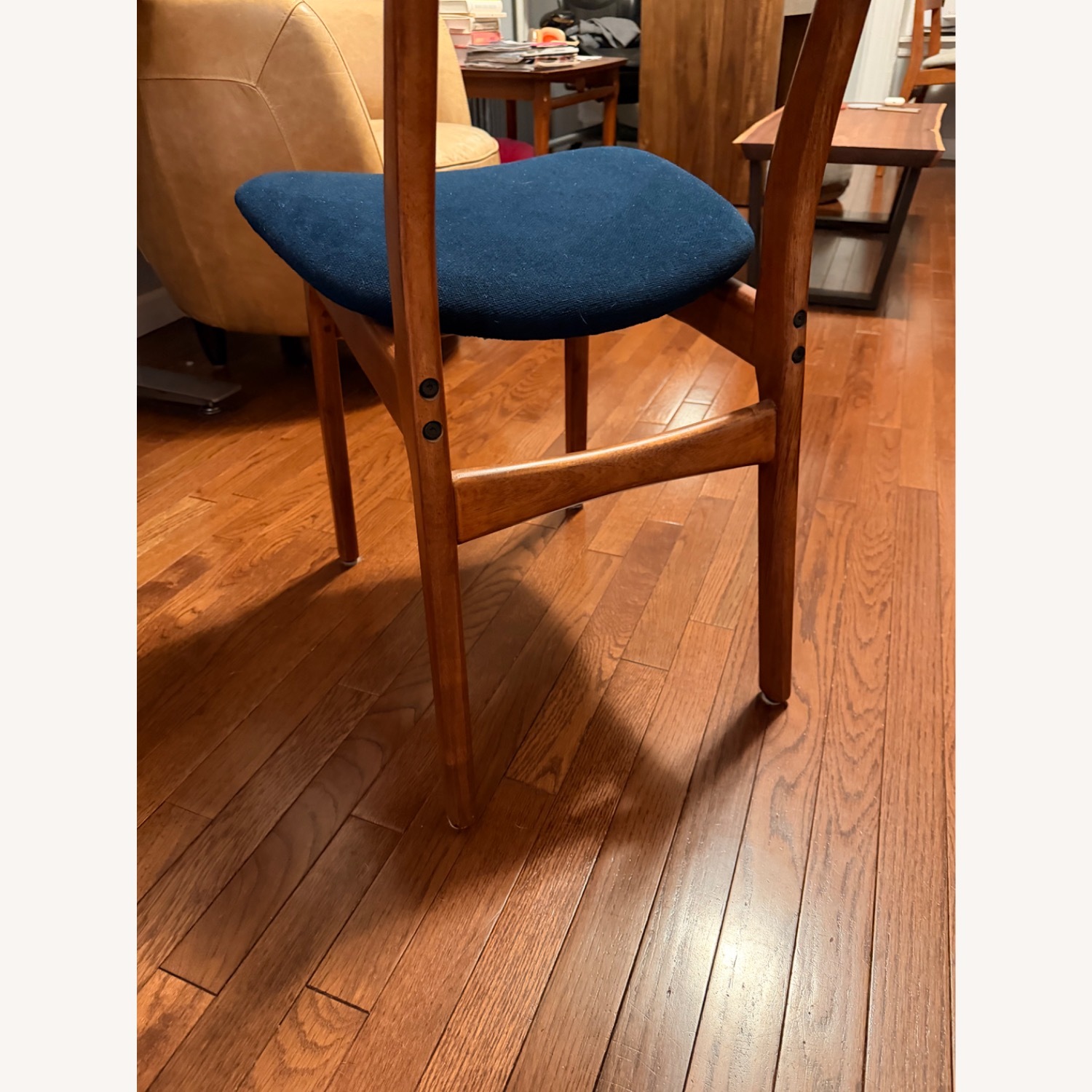 West Elm Classic Cafe Upholstered Dining Chair - image-7
