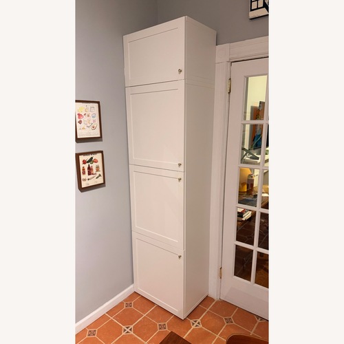 Used IKEA White Besta Wall Unit for sale on AptDeco