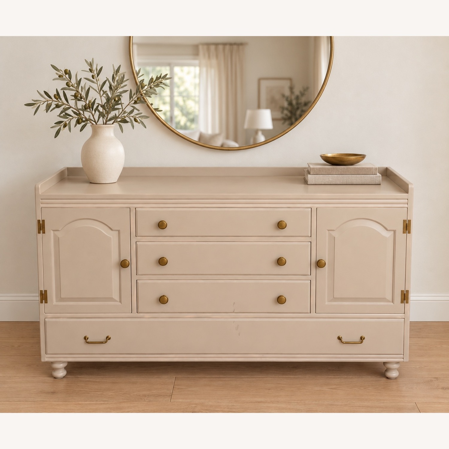 Credenza/Sideboard Buffet - Custom Refinished - image-1