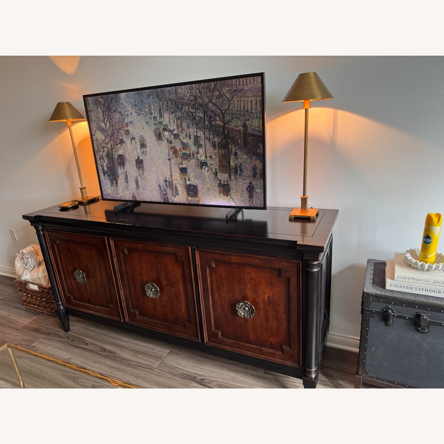 Hooker Furniture Corporation Dark Brown Sideboard - image-2