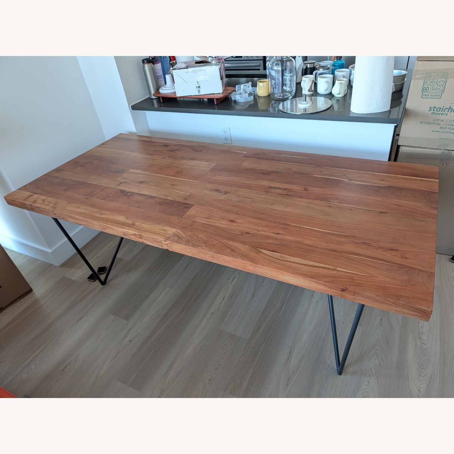 CB2 Large Dylan Dining Table 80” - image-2