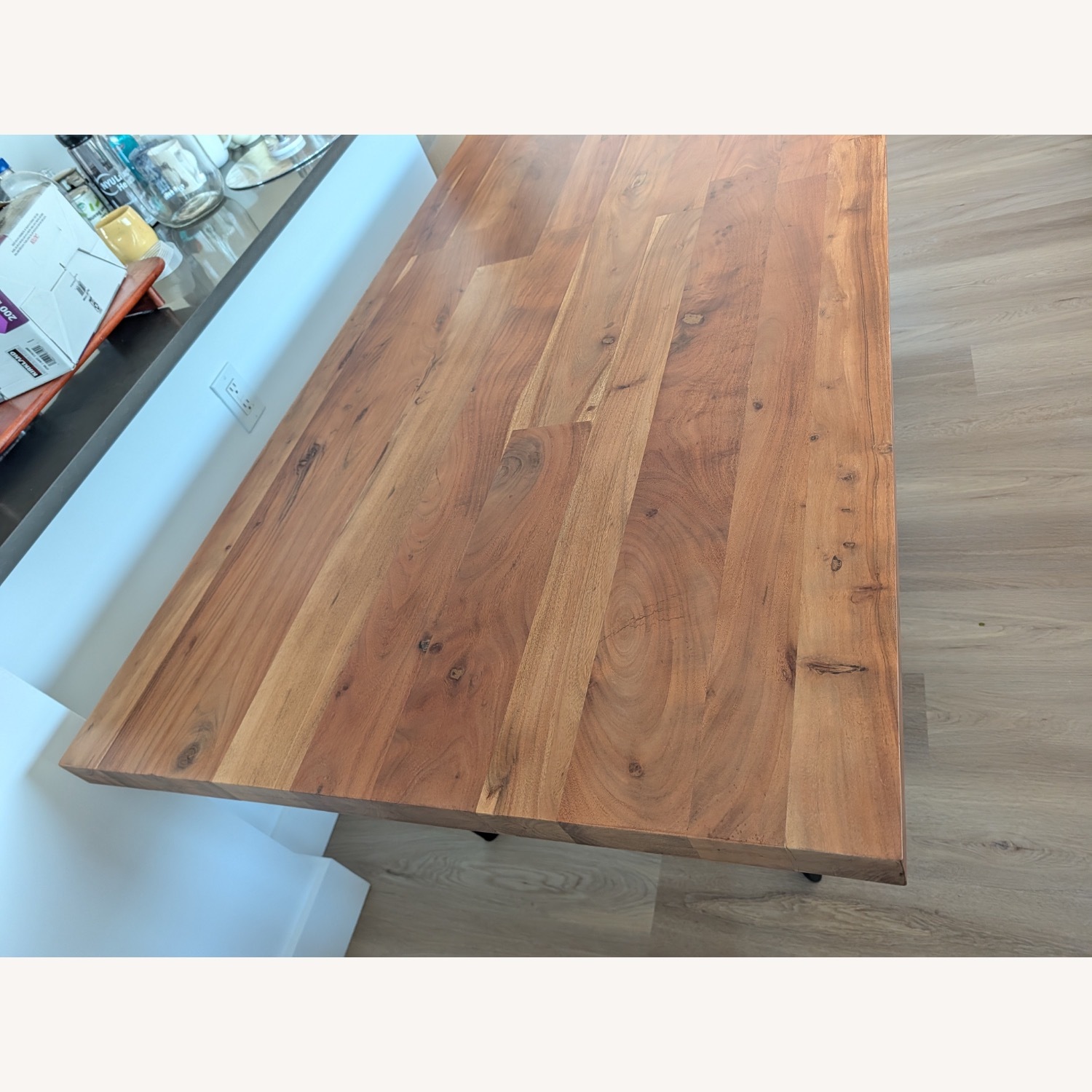 CB2 Large Dylan Dining Table 80” - image-9