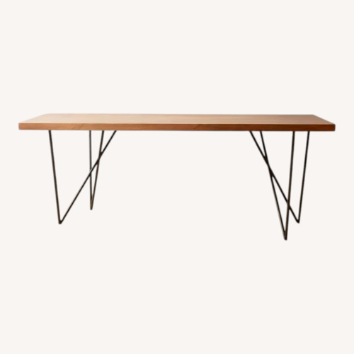 Used CB2 Large Dylan Dining Table 80” for sale on AptDeco