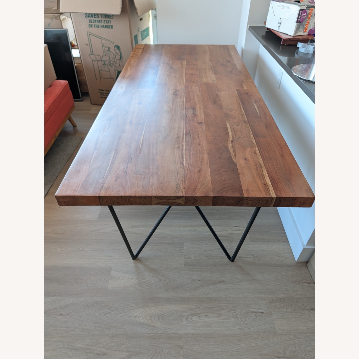 CB2 Large Dylan Dining Table 80” - image-3