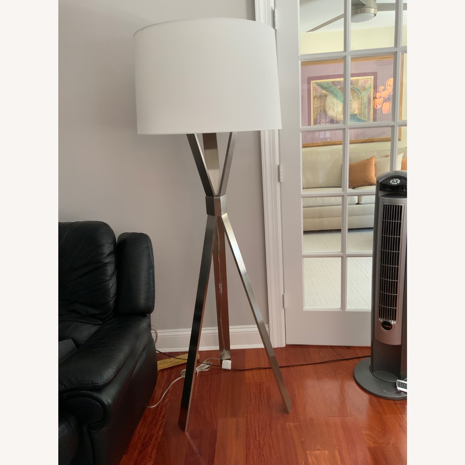 Ethan Allen Tomas Metal Floor Lamp - image-1