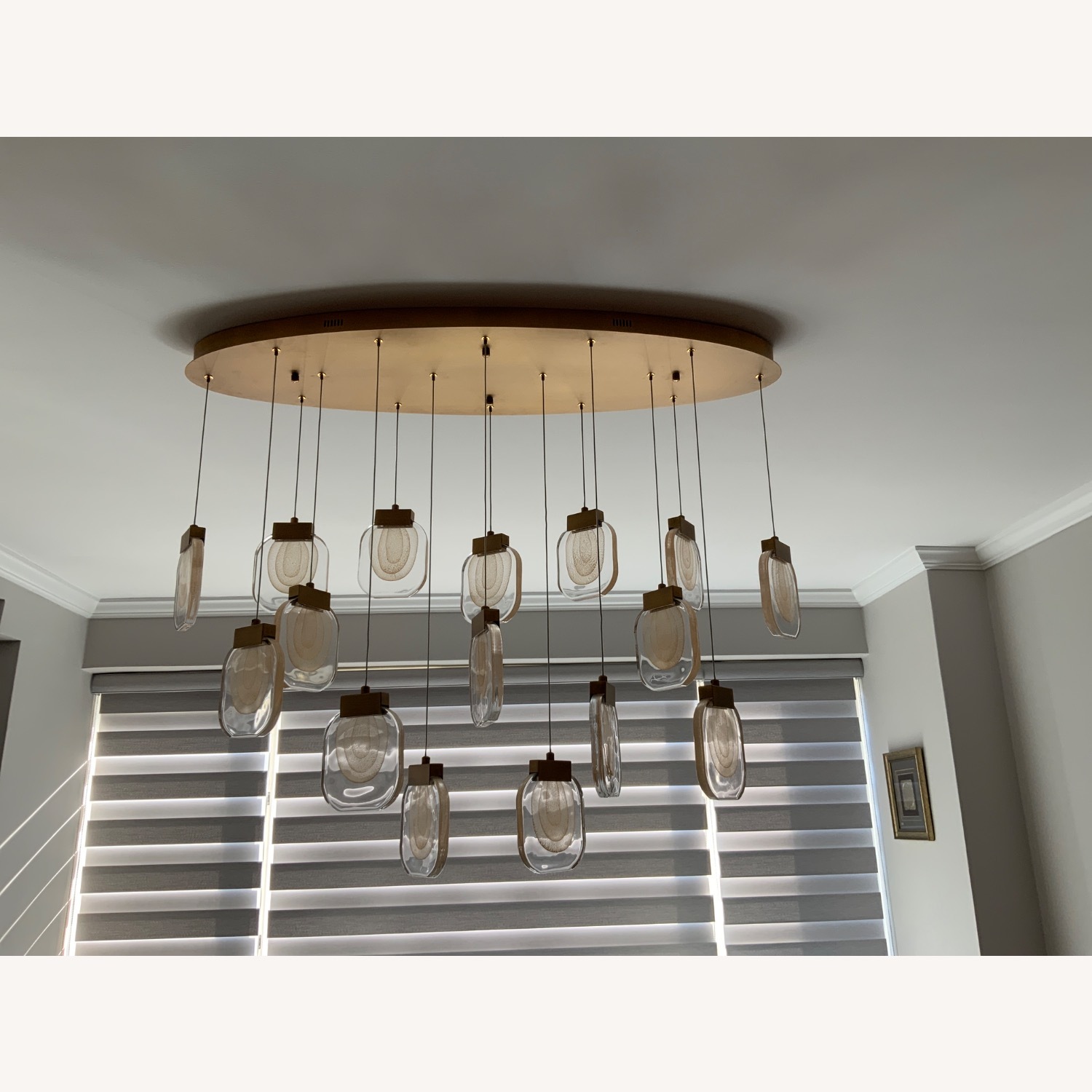 Modern Glass Chandelier - image-3