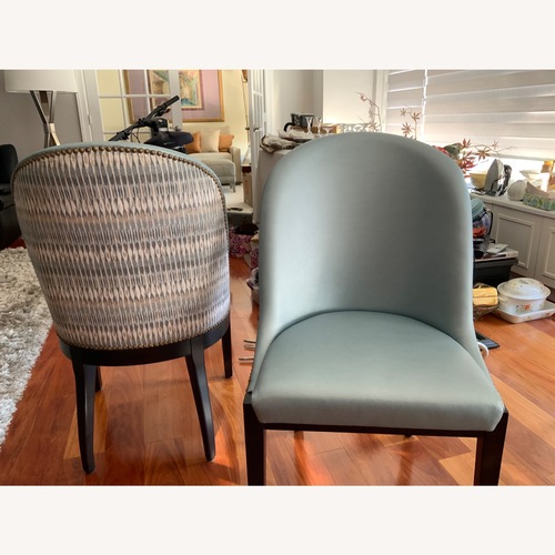 Used Fabric and Norgehyde Dining Chair for sale on AptDeco
