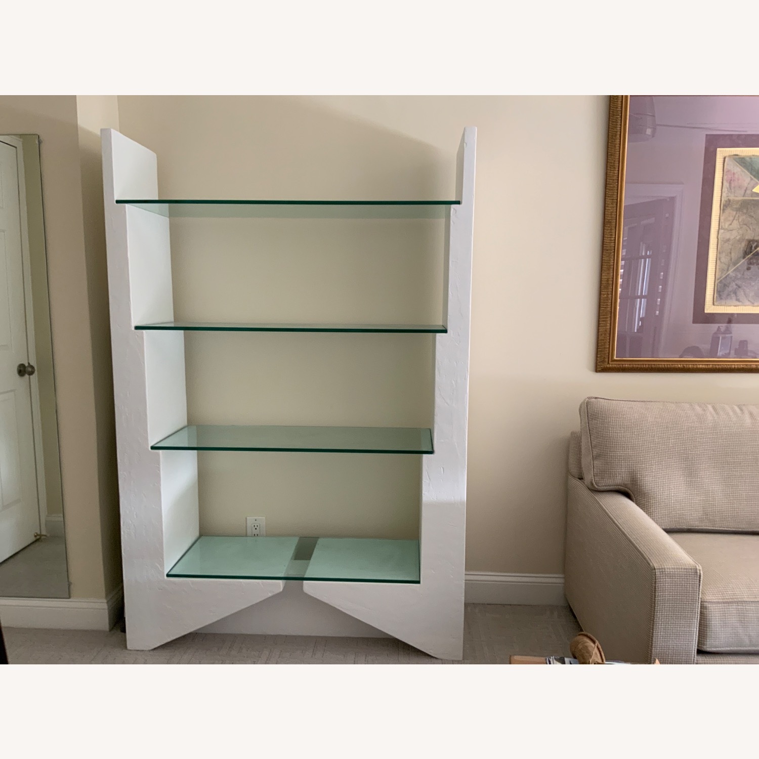 White Ceramic Bookcase - image-2