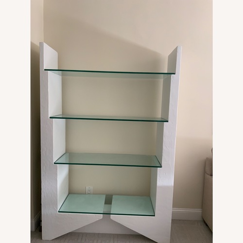 Used White Ceramic Bookcase for sale on AptDeco