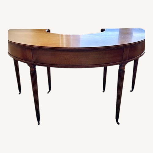 Used Vintage Horseshoe Crescent Desk for sale on AptDeco