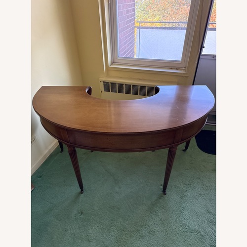 Used Vintage Horseshoe Crescent Desk for sale on AptDeco