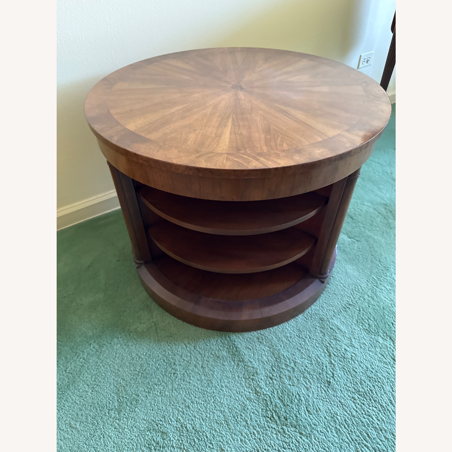 Vintage/Antique Finds Light Brown Wood Table - image-5