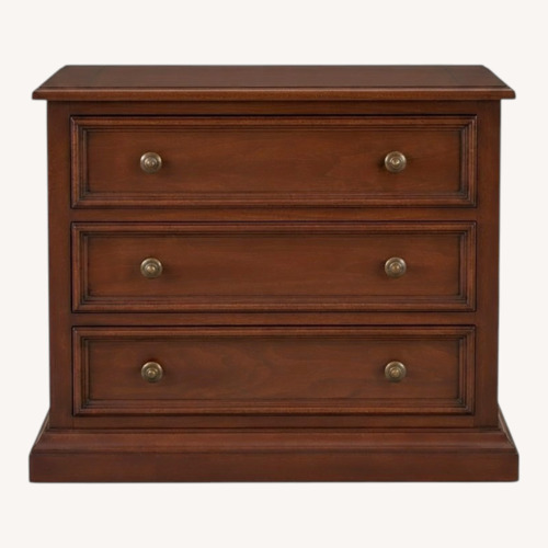 Used Vintage/Antique Dark Brown Wood Dresser for sale on AptDeco