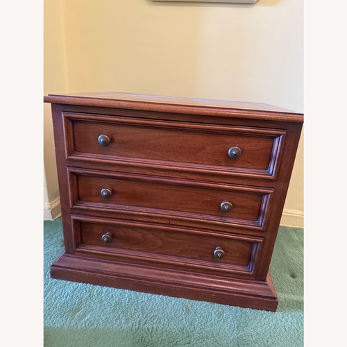 Used Vintage/Antique Dark Brown Wood Dresser for sale on AptDeco