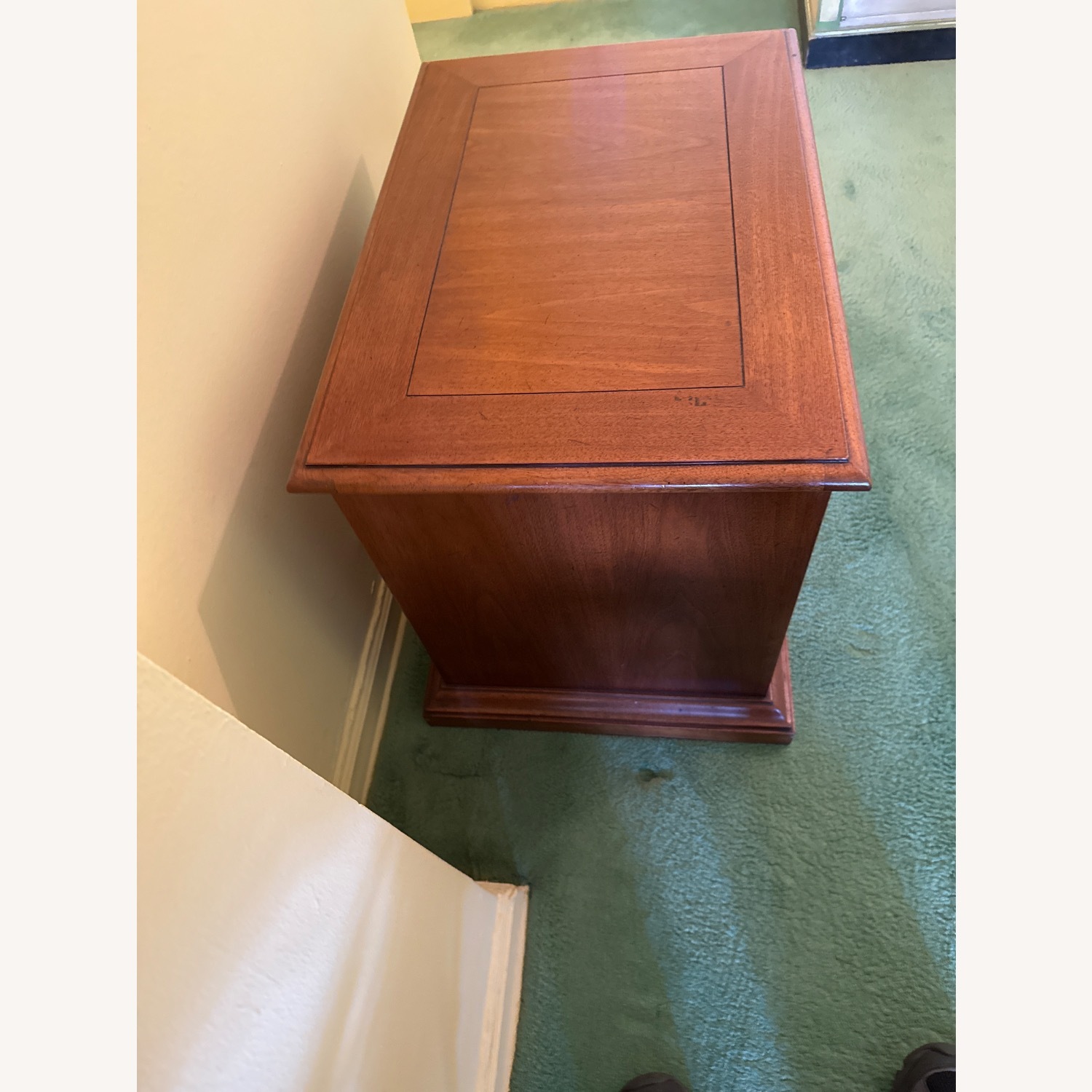 Vintage/Antique Dark Brown Wood Dresser - image-3