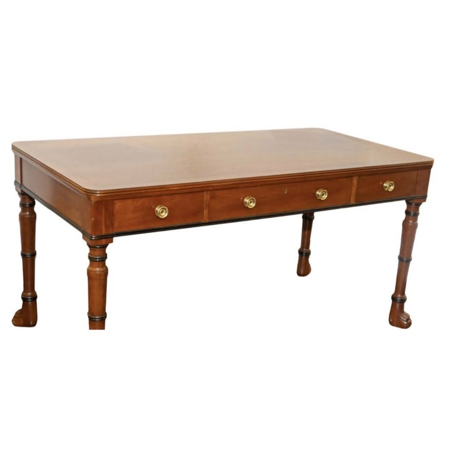 Baker Furniture English Regency Writing Desk - image-1